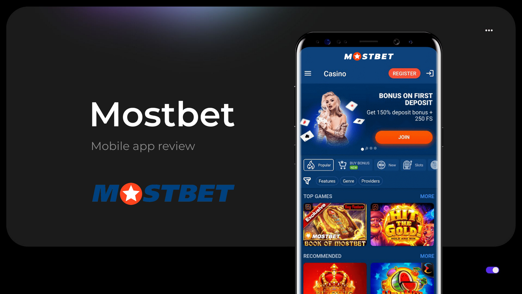 Mostbet ilovasini yuklab olish